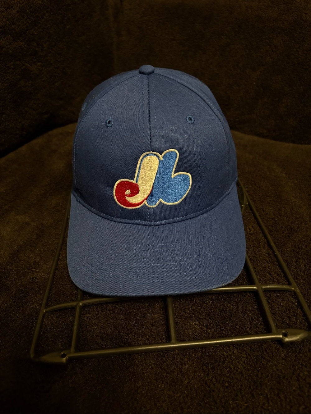 Montreal Expos x Richardson Pro 212 blue SnapBack hat adult small or youth size